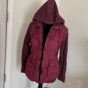 Burgundy Jacket